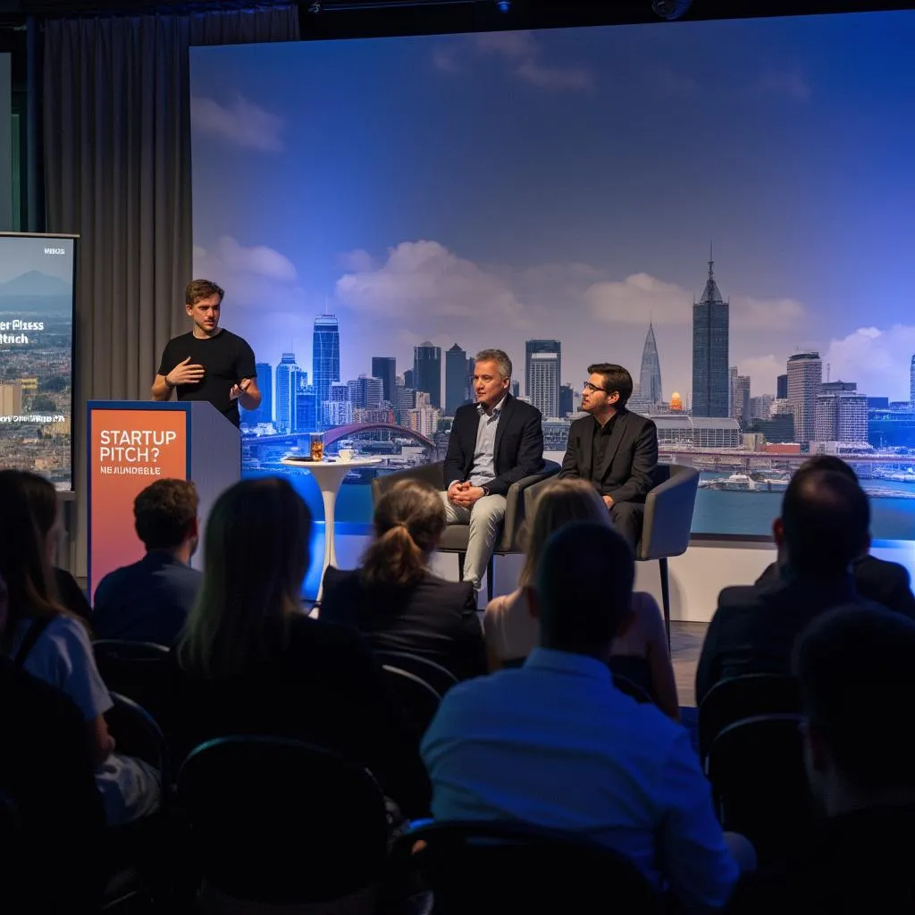 Investment workshop with tech entrepreneurs